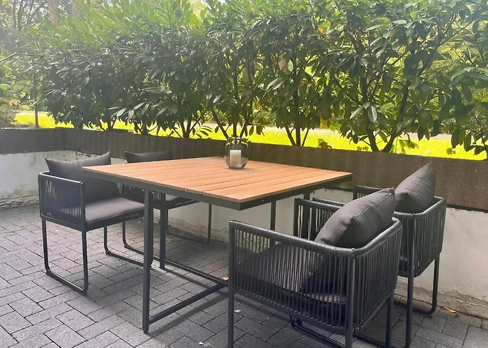 City-Apartment direkt in den Parkanlagen